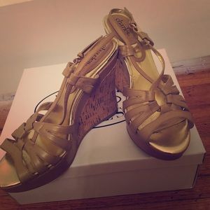 Charles -Charles David Cork Wedge platform  sandal